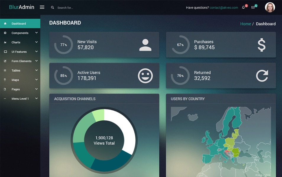 20 Best Free Responsive ReactJS Admin Themes CSS Author 20 Best Free Responsive ReactJS Admin Themes CSS Author