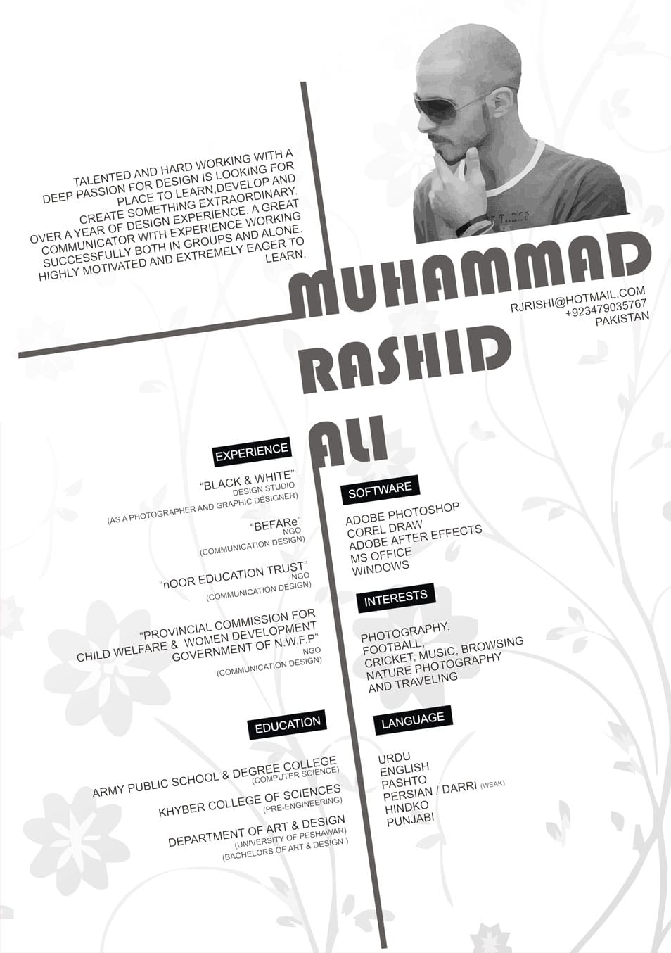 50 Creative CV/Resume Design Inspiration