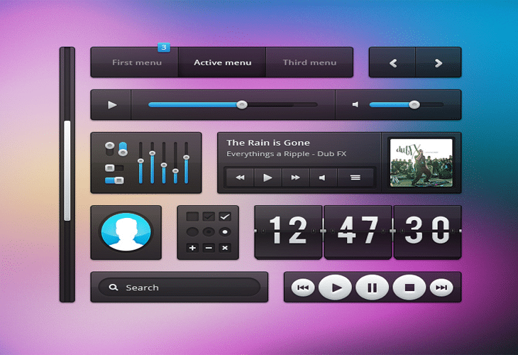 40 Beautiful User Interface Design Kits