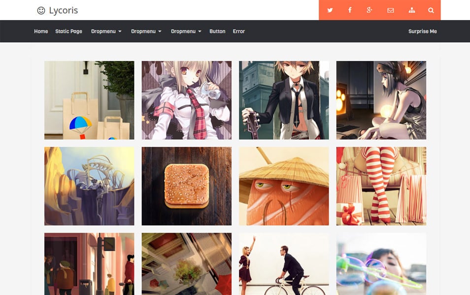 40 latest free gallery style blogger templates 2018 css author gallery template