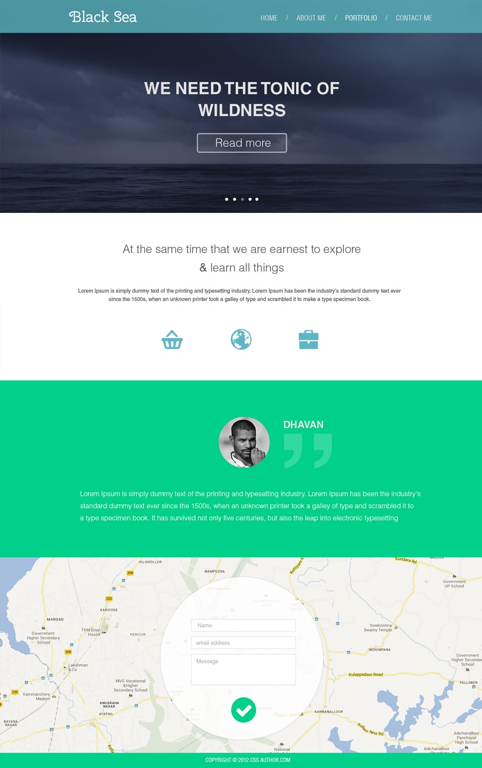 webtemplate psd