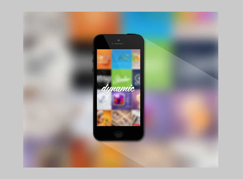 Black Iphone 5 Mockup Template (Psd) Black Iphone 5 Mockup Template (Psd)