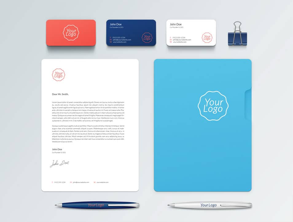 Branding / Identity MockUp Branding / Identity MockUp