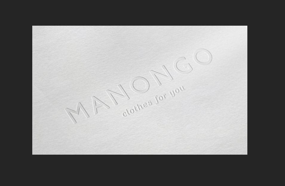 Free – Logo Mock Up 1 – Letterpress and white paper Free – Logo Mock Up 1 – Letterpress and white paper
