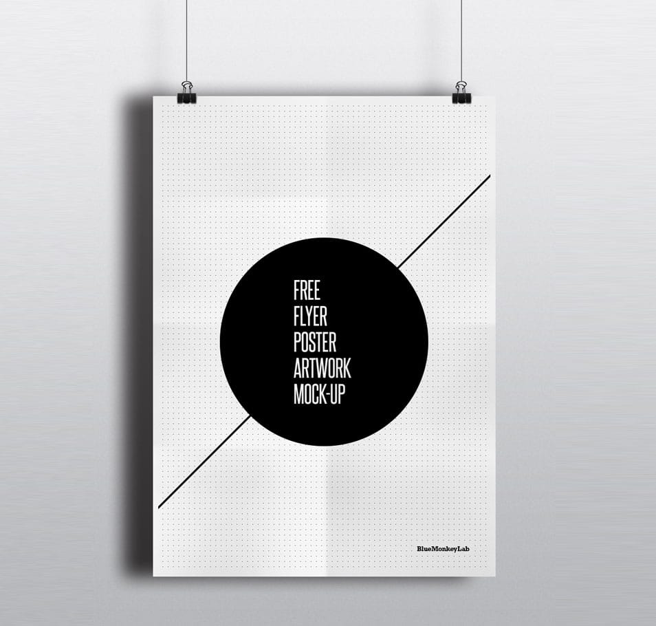 Free Flyer / Poster Mock-up Free Flyer / Poster Mock-up