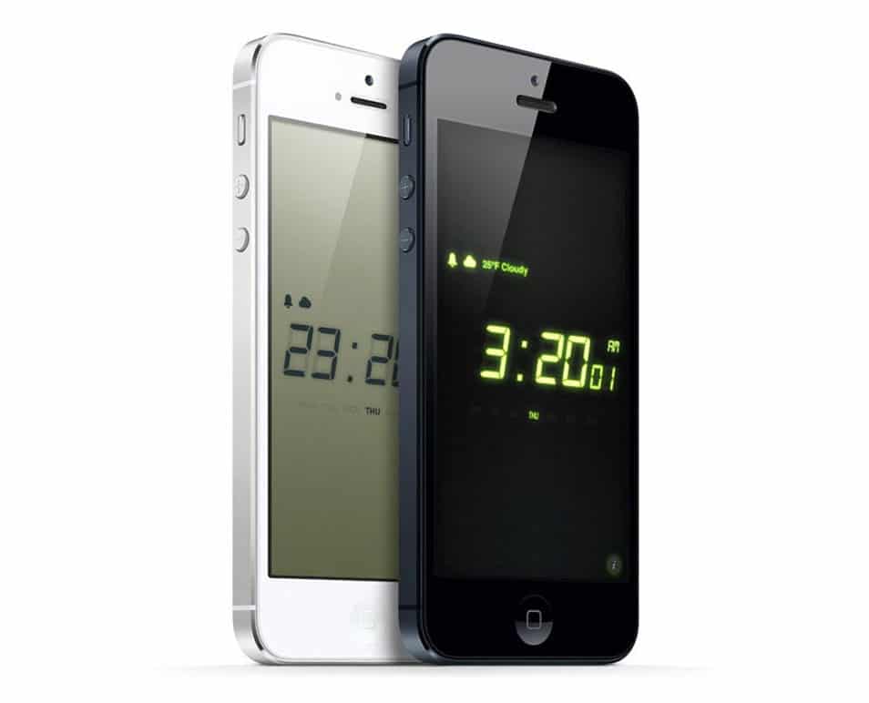Night Stand HD 2 on iPhone 5 Night Stand HD 2 on iPhone 5