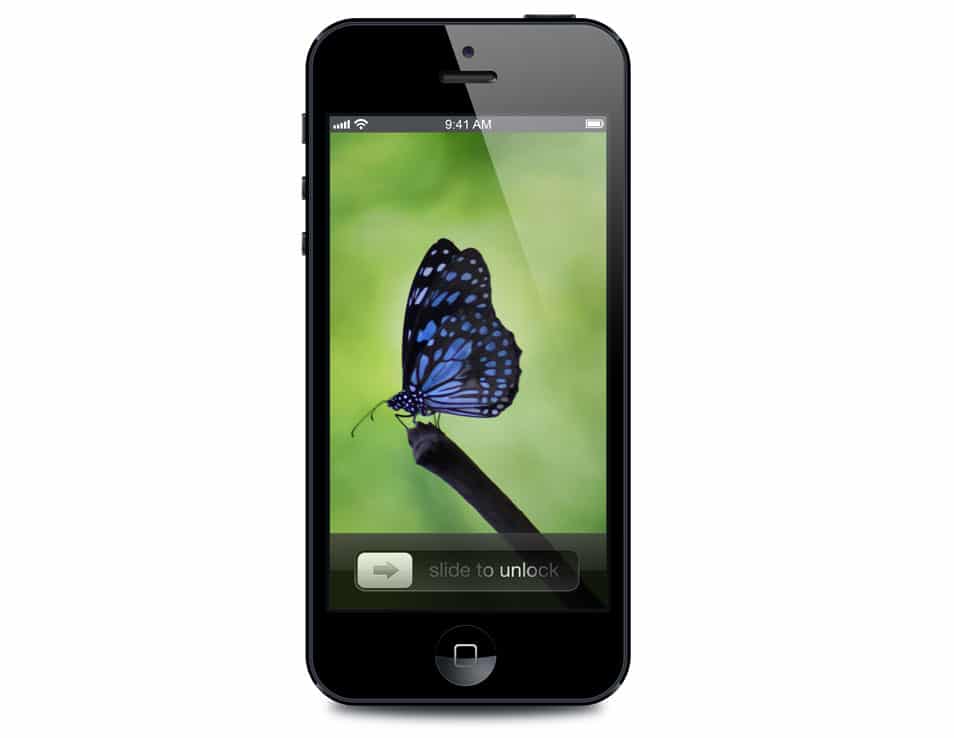 iPhone 5 Mockup PSD iPhone 5 Mockup PSD