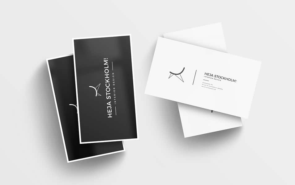 8 Free Clean Business Card Mockups PSD