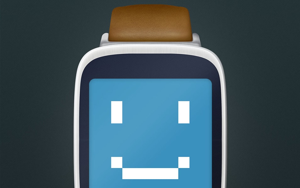 ASUS ZenWatch PSD Mockup