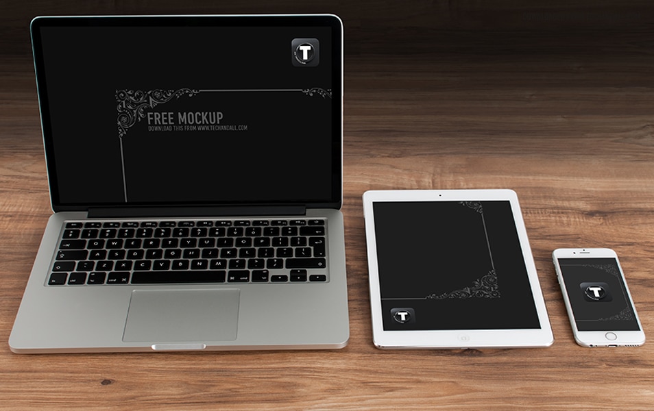 Apple Family Mock-up V.2
