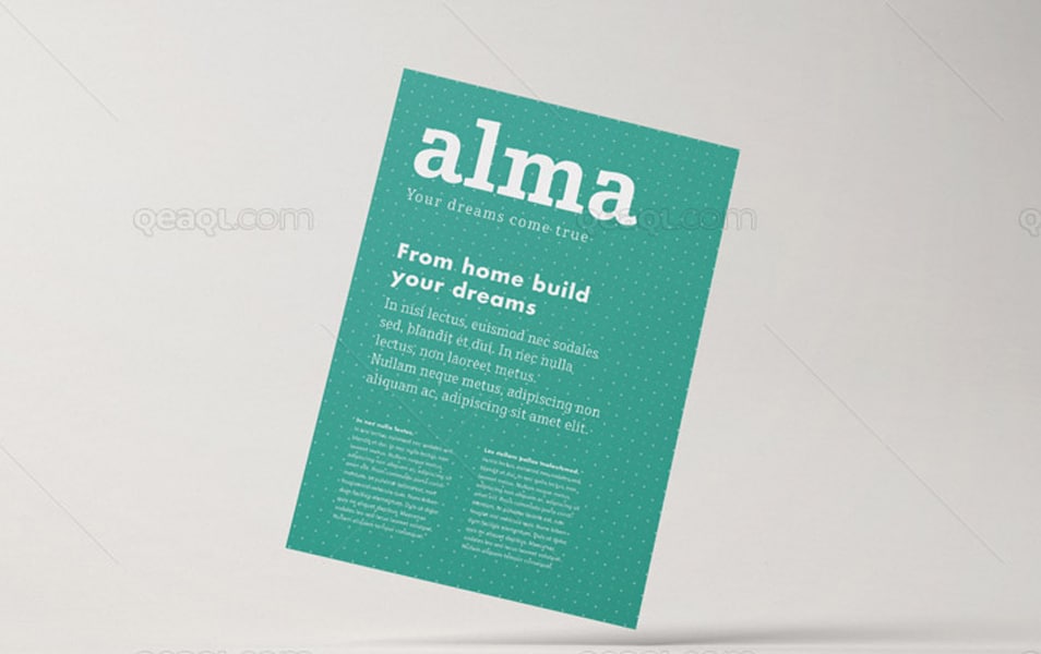 Flyer Mockup PSD