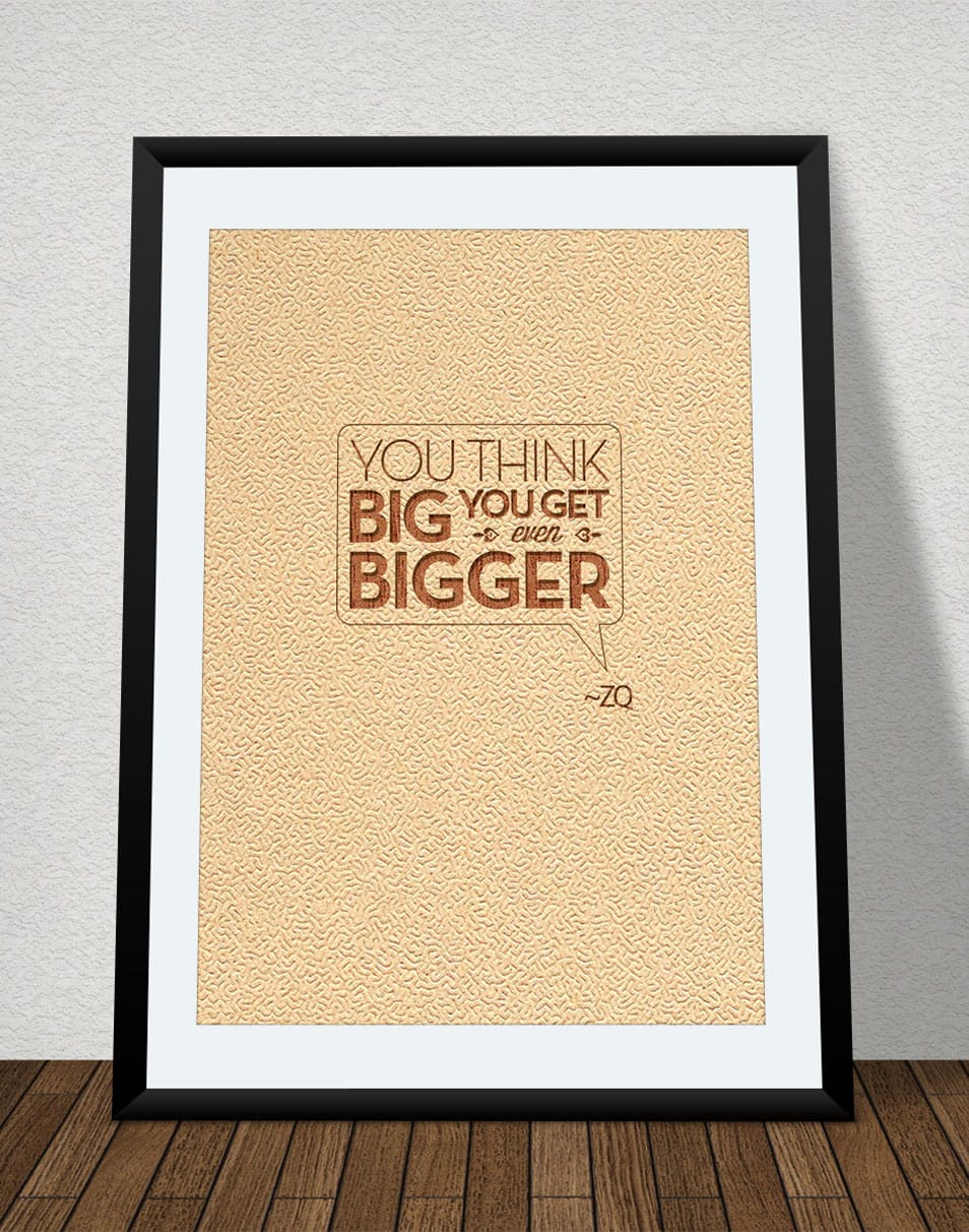 Free Photo Frame Mockup PSD & Typography Poster Free Photo Frame Mockup PSD & Typography Poster