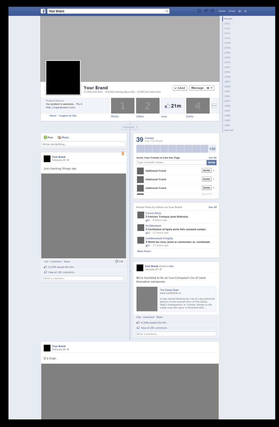 facebookPSD facebookPSD