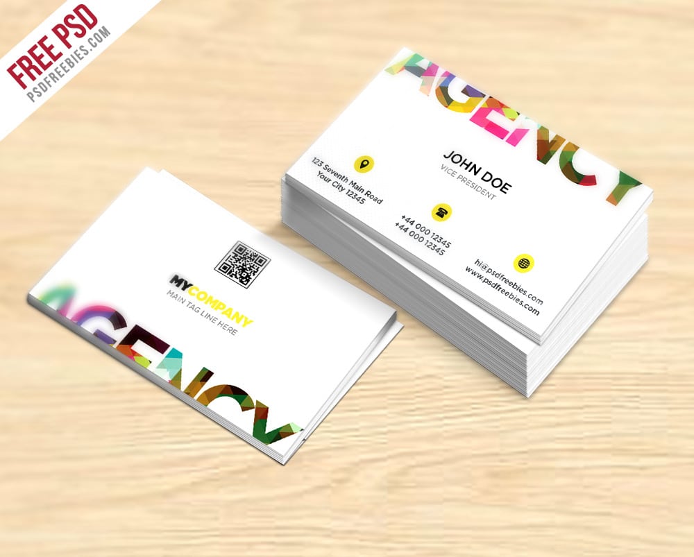 Creative Business Card Template PSD 1