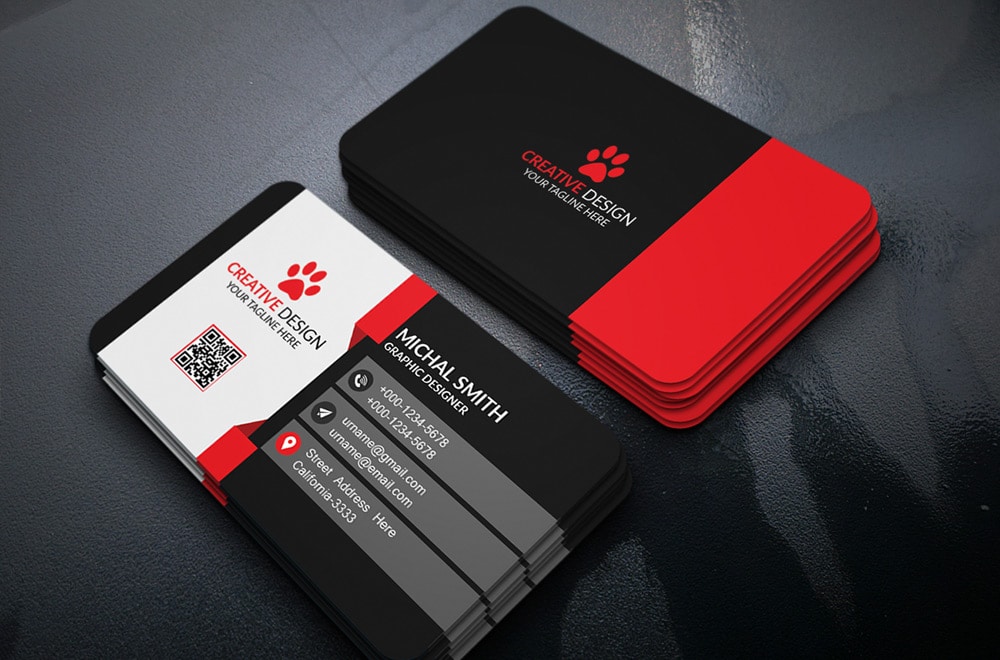 Unique 44 Business Visiting Card Design