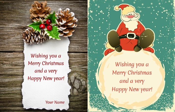 christmas postcards free
