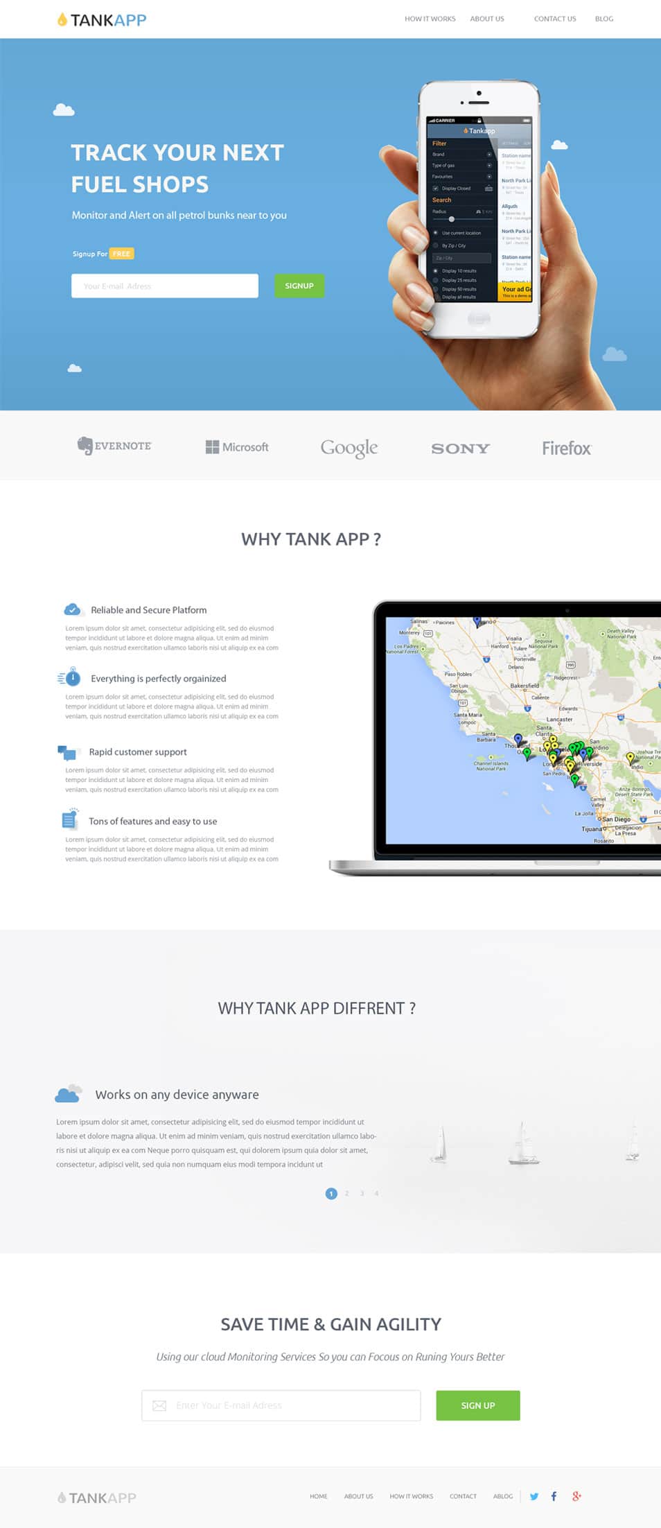 App Landing Page Website Design PSD 1 App Landing Page Website Design PSD