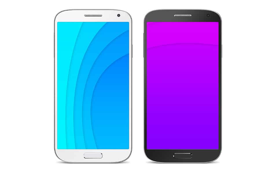mobile phone template