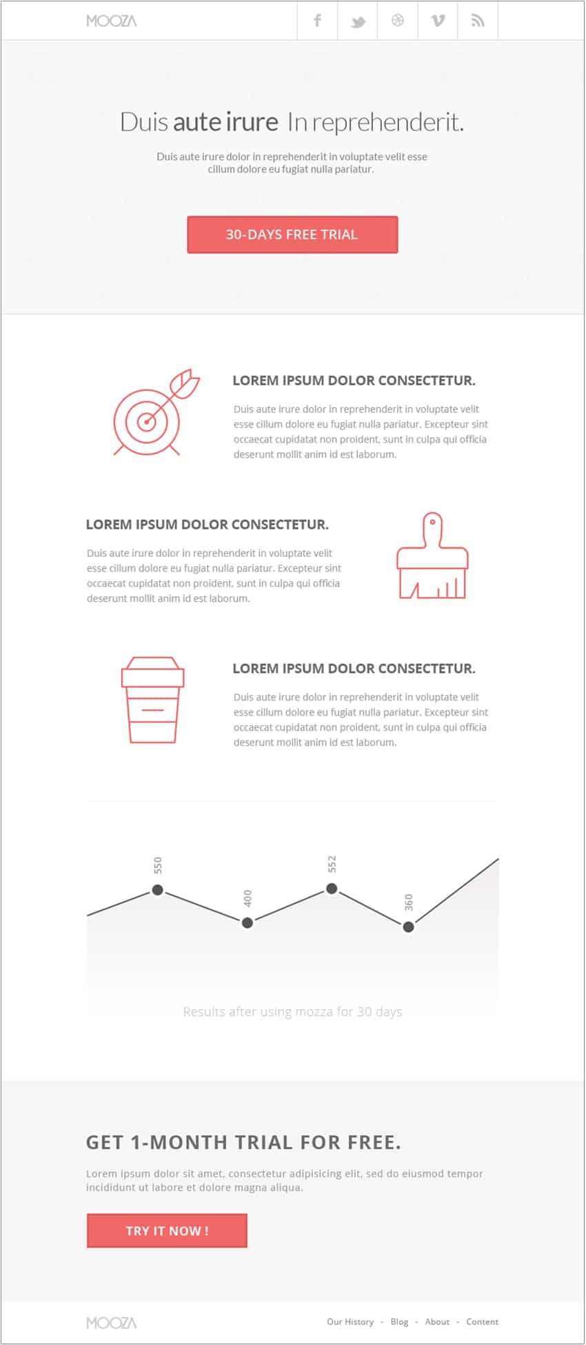 Free Email Newsletter Templates PSD » CSS Author