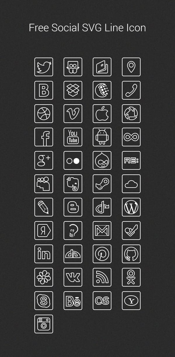 Download Latest Collection of Free SVG Icons | CSS Author