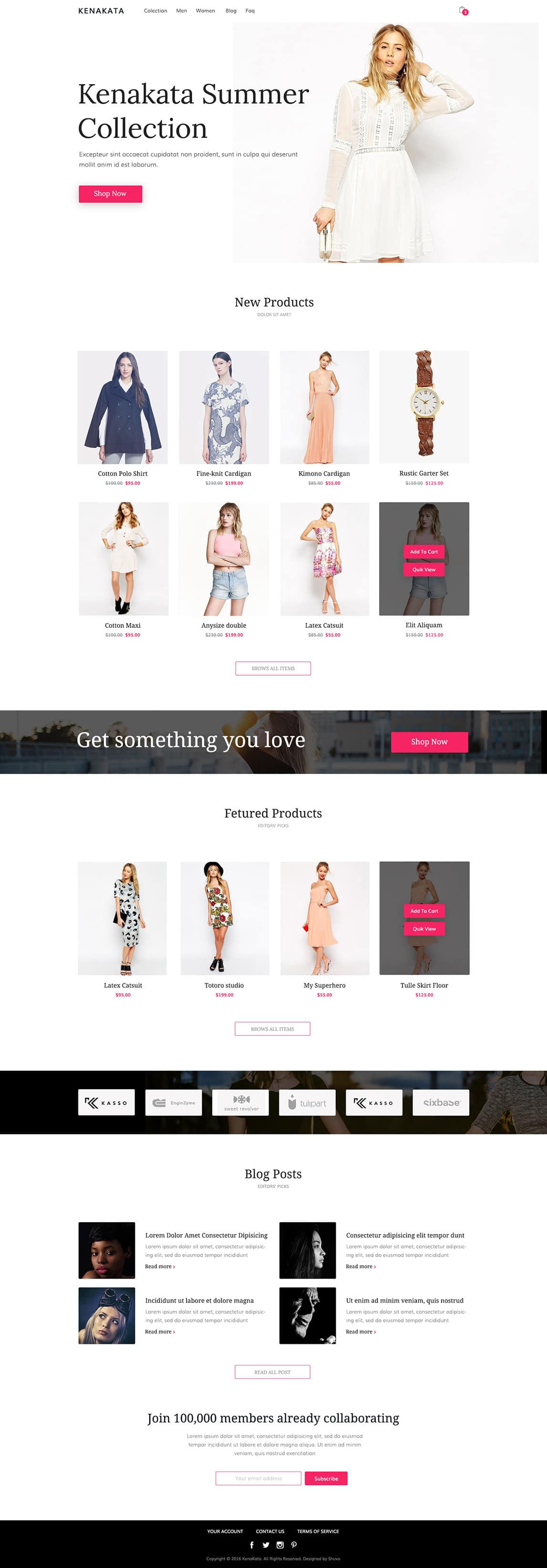 Free Ecommerce Web Templates PSD » CSS Author