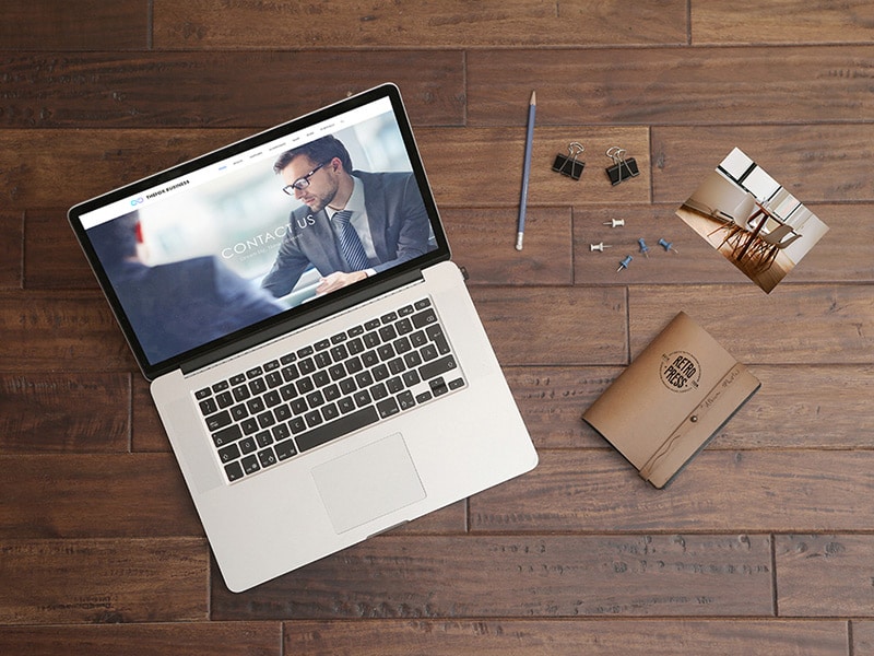 Free Workspace Mockup Design Templates » CSS Author