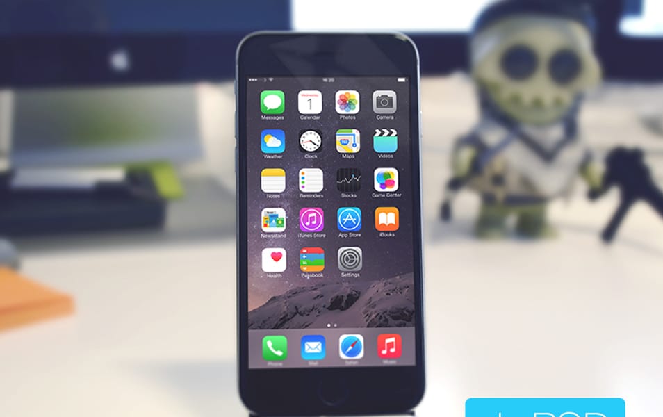 iphone app mock up