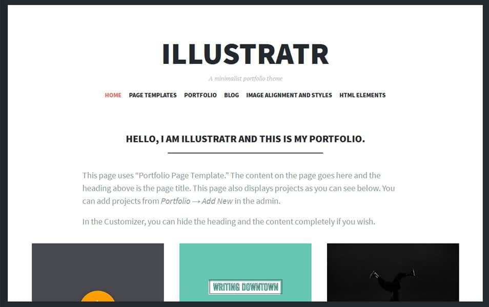 free portfolio templates
