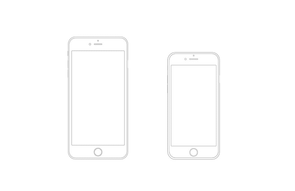 app wireframe template