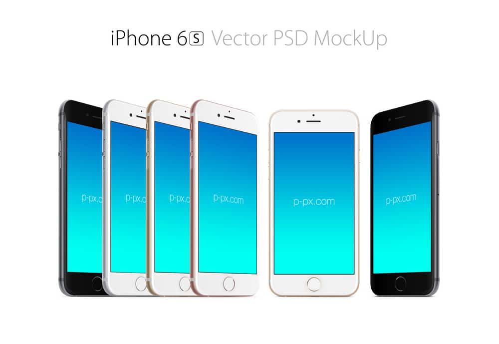 Best Free Vector Mockup Designs 12 Free iphone 6s Vector Mockup