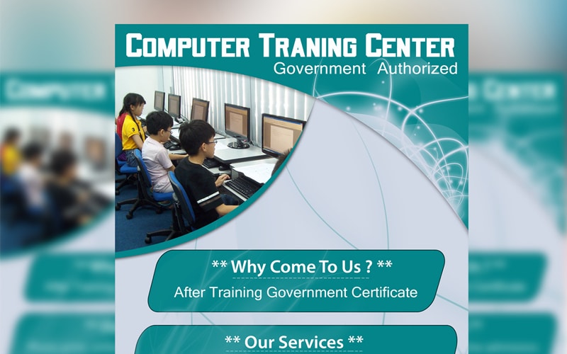best free flyer templates psd css author computer training flyer