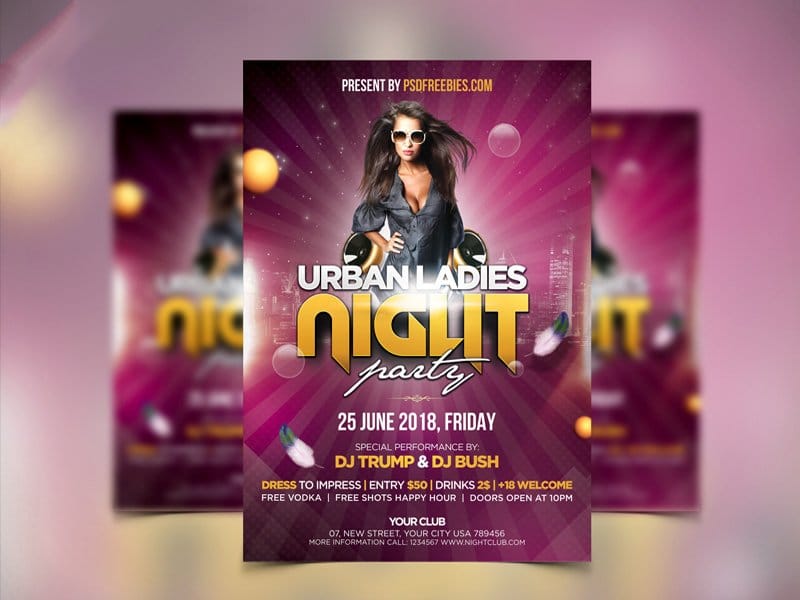 free promotional flyers template