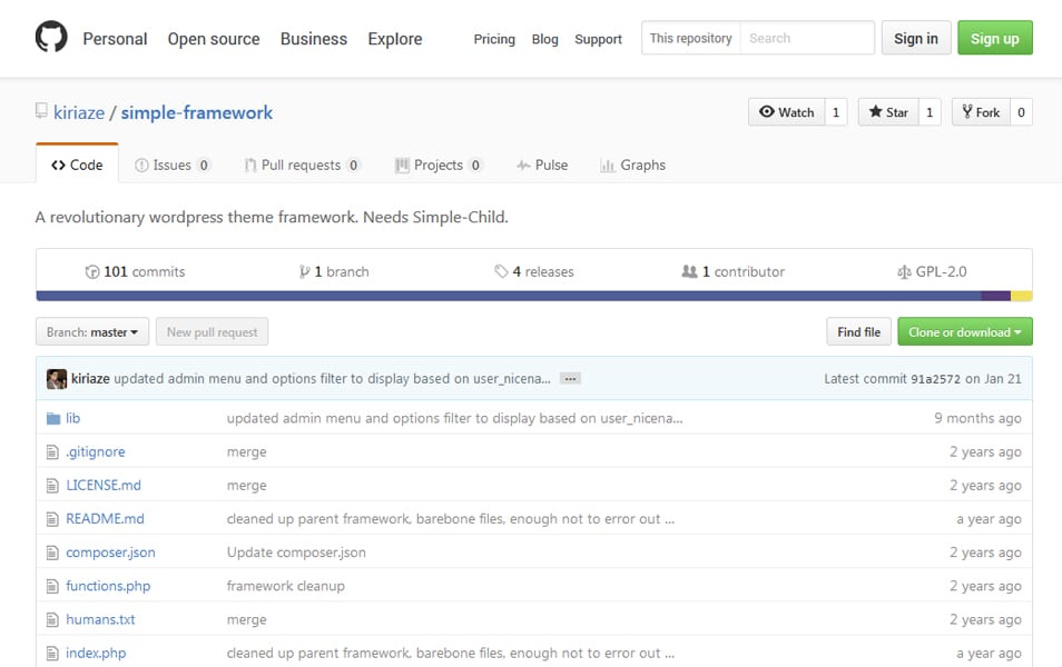 100+ Best WordPress Frameworks » CSS Author