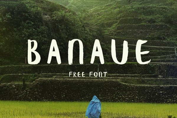 Banaue فونت دست نویس