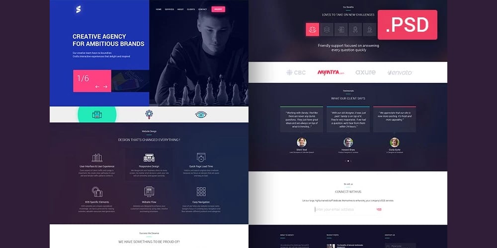 free creative website templates free agency website templates psd 187 css author free creative website templates free agency website templates psd 187 css author