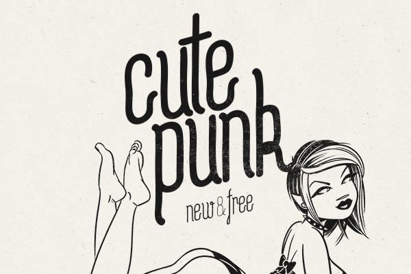 Cutepunk تایپ فیس