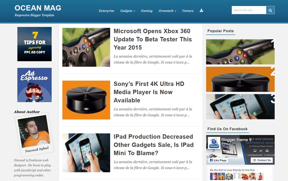 250 best free responsive blogger templates 2015 blogger templates for authors