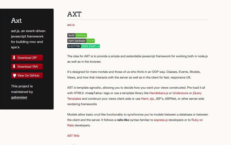 Download free Node Js Website Templates blogginggeneration