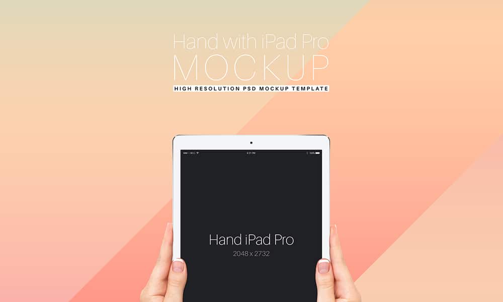 دست آزاد با iPad نرم افزار پیکرنما PSD