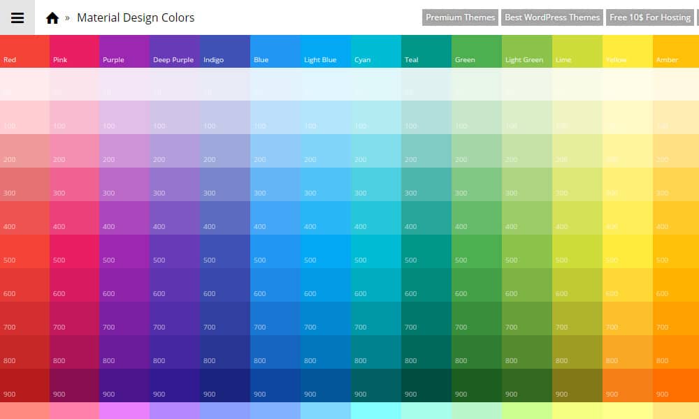 Color palette generator