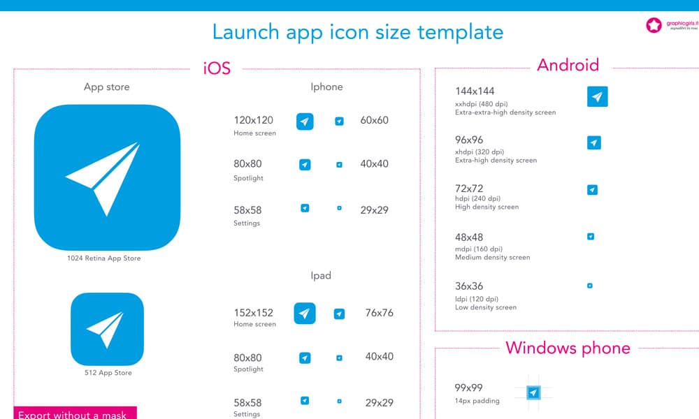 App Icon Design Template from www.cssauthor.com