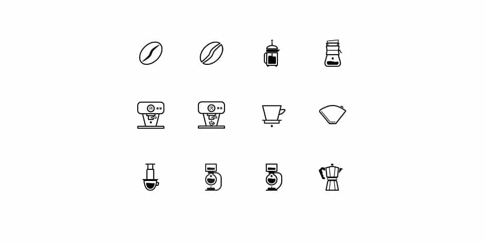Best Free Icon Sets 2020 138 Barista And Coffee Lovers Icons