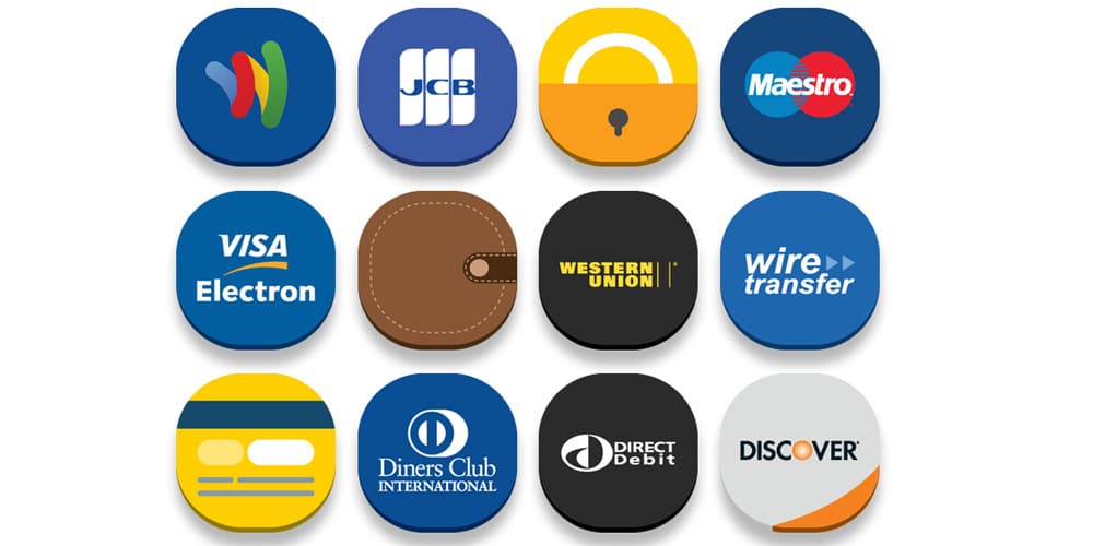 Best Free Icon Sets 2020 21 Free Online Banks and E-Commerce Icons