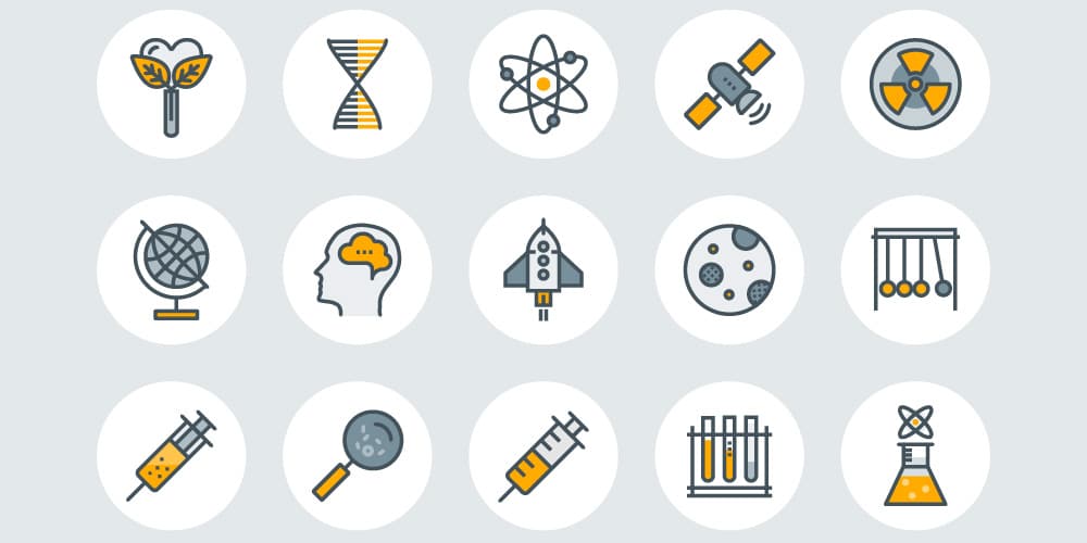 Best Free Icon Sets 2020 90 Science Line Icons