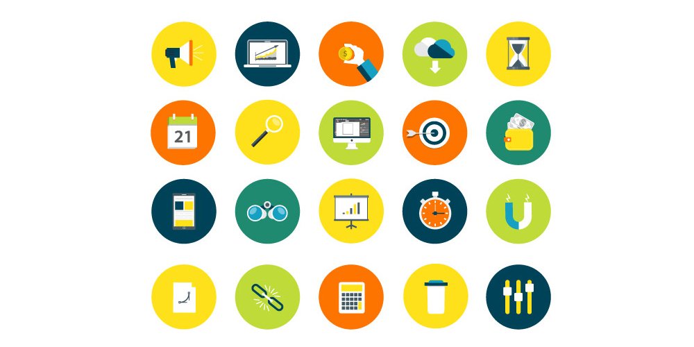 Best Free Icon Sets 2020 160 Business Icons