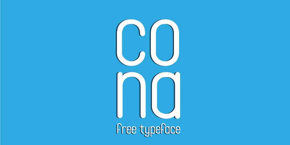Cona Typeface Cona Typeface