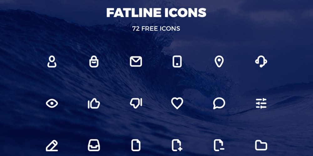 Best Free Icon Sets 2020 79 Fatline Free Icons