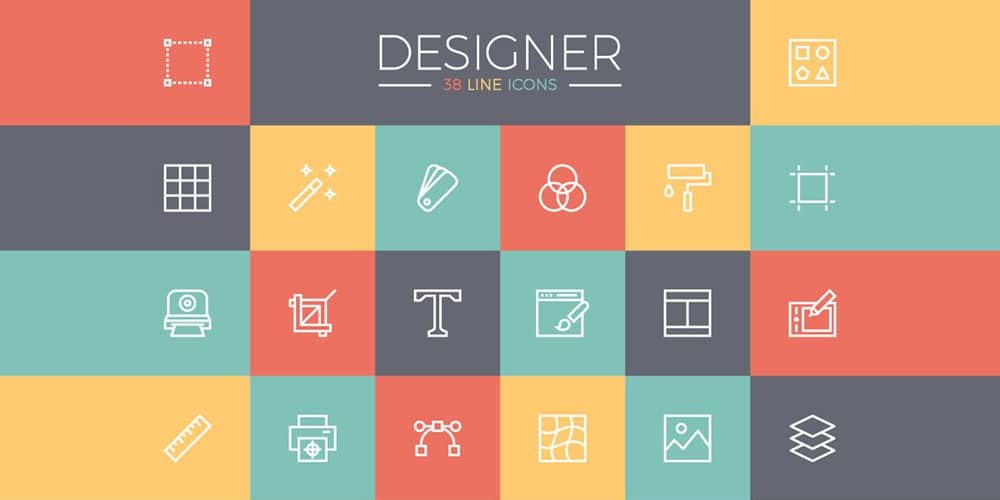 Best Free Icon Sets 2020 81 Free Line Icons for Designers