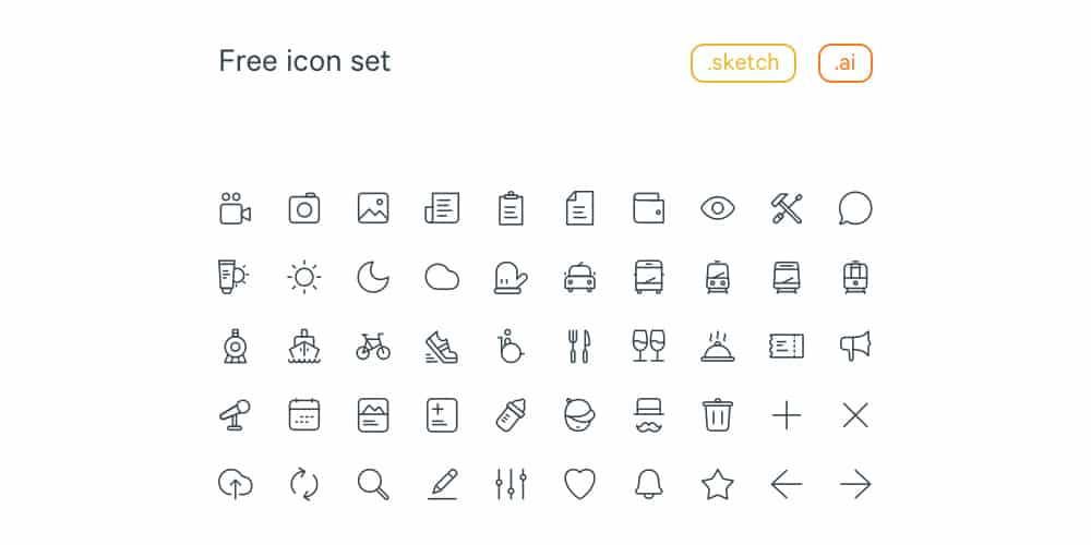 Best Free Icon Sets 2020 83 Free Line Icons