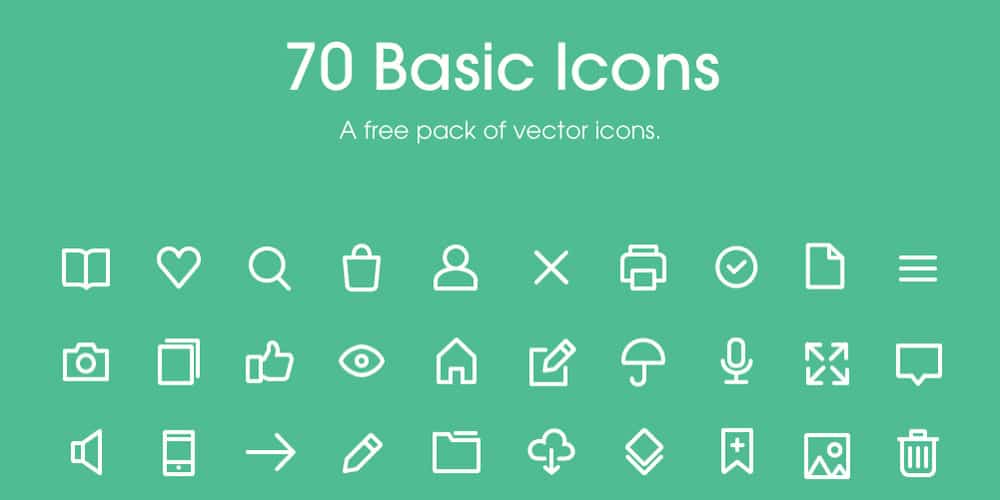 Best Free Icon Sets 2020 86 Free-basic-icons